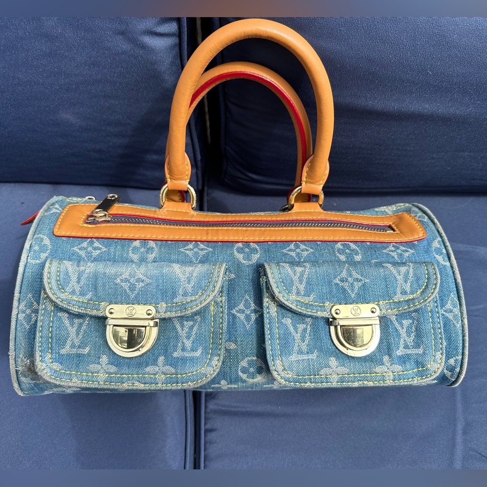 Inspired denim bag